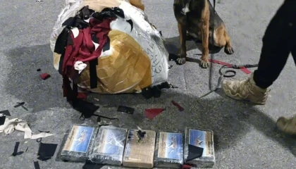 Mersinde bir işyerinde 5 kilo 872 gram kokain ele geçirildi