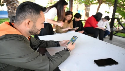 Mersinde ‘Çevresin uygulaması hizmete sunuldu