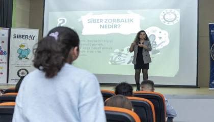 Mersinde çocuklara siber güvenlik eğitimi verildi
