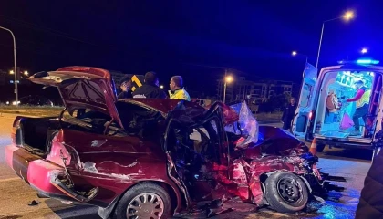 Mersinde kaza: 1 ölü