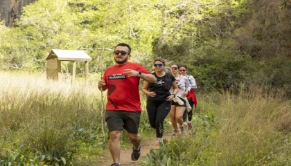 Mersinde Kilikya Ultra Maratonu öncesi tanıtım koşusu yapıldı