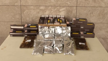 Mersinde sigara kaçakçılığı ile mücadele