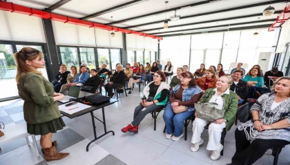 Mersinde sosyal yaşama katkı sağlayan kurslar yoğun ilgi görüyor