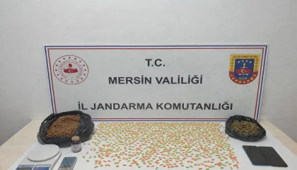 Mersinde uyuşturucu taciri 2 şüpheli yakalandı