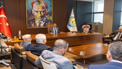 Mezitlide esnafla belediye el ele ekonomi için buluştu