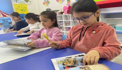 Minik kalplerden Kütüphaneler Haftasına örnek proje