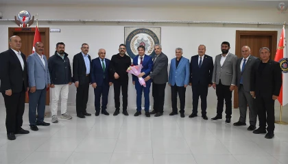 MUHTARLARDAN EMNİYET MÜDÜRÜ YILMAZ’A ZİYARET