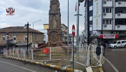 REYHANLI ŞEHİTLER ANITINDAKİ HASAR GİDERİLDİ