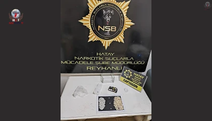 Reyhanlıda 315 adet Captagon hap ele geçirildi