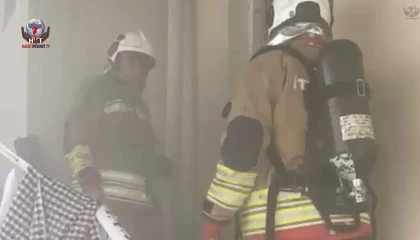 Reyhanlıda ev yangını