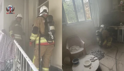 REYHANLI’DA MESKEN YANGINI KORKUTTU