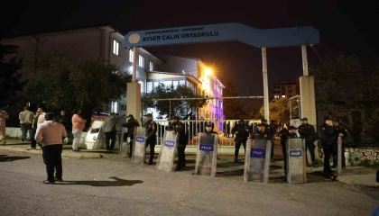 Saldırının yaşandığı okulda izler siliniyor