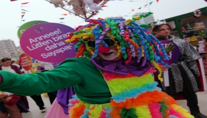 Sayapark AVMde Kids Fest Bahar ve Çocuk Şenliği başladı