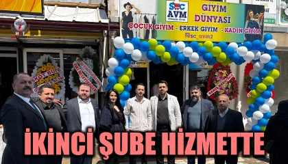 SC AVM İKİNCİ ŞUBESİ HİZMETE AÇILDI