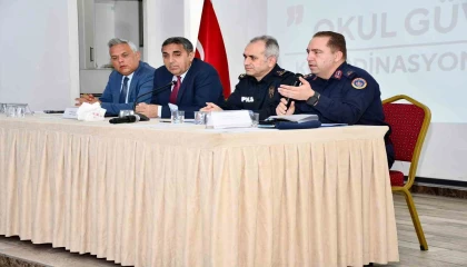 Silifkede okul güvenliği koordinasyon toplantısı yapıldı
