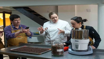 Tarsusta uluslararası çikolata eğitimi