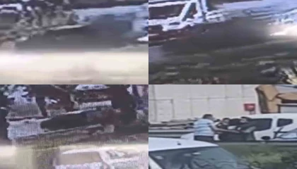 Tır otomobili metrelerce sürükledi: 2 yaralı