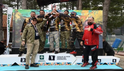 Türkiye paintball şampiyonası Osmaniyede tamamlandı
