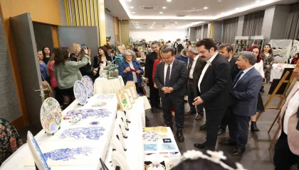 Uncalı ATASEMden Yeşil Vatan temalı yıl sonu sergisi