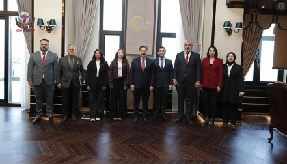 VALİ MASATLI BAŞARILI GENÇLERİ AĞIRLADI