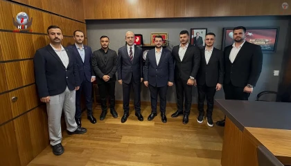 VEKİL ÖZEL GENÇ MÜSİAD HEYETİNİ AĞIRLADI