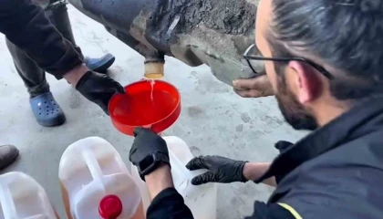 Yakıt deposunda 48 kilo sıvı metamfetamin ele geçirildi