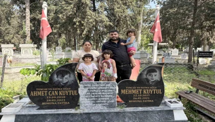 Yangında 2 evladını kaybeden anne yardım bekliyor