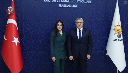 YAYMAN, NİLHAN AYAN’I MAKAMINDA AĞIRLADI