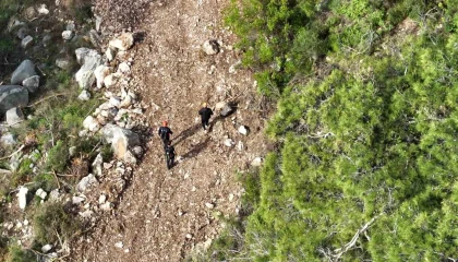 Yürüyüşe çıktığı dağlık alanda kayboldu: AFAD ekiplerince dronla bulundu
