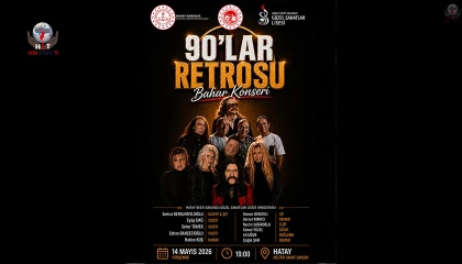 90’LAR RETROSU BAHAR KONSERİ SANATSEVERLERLE BULUŞUYOR