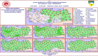 Adanada 6 gün boyunca kuvvetli yağmur etkili olacak