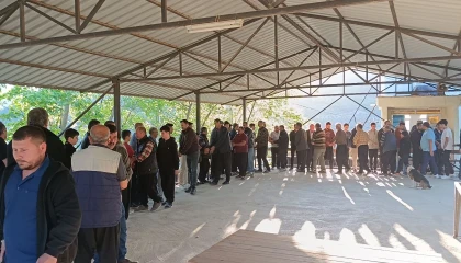 Adanada köylerde asırlık bayramlaşma geleneği