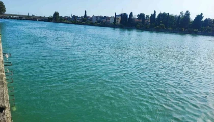 Adanada serinlemek için girdiği nehirde kaybolan genç hastaneye kaldırıldı