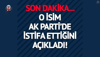 AK PARTİ DEFNE İLÇE YÖNETİMİNDE İSTİFA