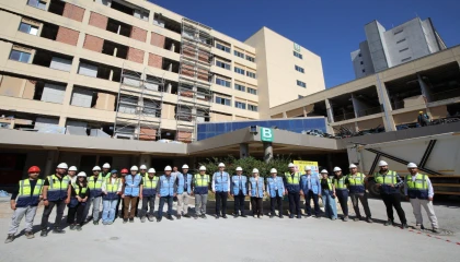 Akdeniz Üniversitesi Hastanesi yeni inşaatı yüzde 30 tamamlandı