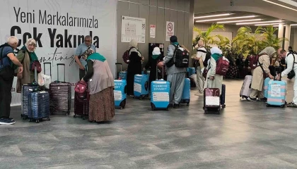 Anamurlu hacı adayları, dualarla kutsal topraklara uğurlandı