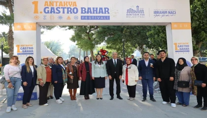 Antakya gastro bahar festivalinin açılışı gerçekleştirildi