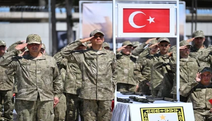 Antalyada 72 özel genç askerlik coşkusunu yaşadı