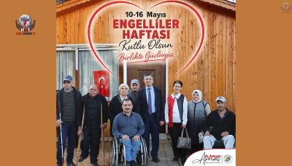 BAŞKAN AMAÇ: SEVGİ TÜM ENGELLERİ KALDIRIR