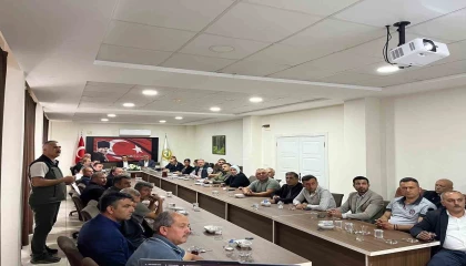 Bozyazıda Orman Yangınlarına Karşı Koordinasyon Toplantısı yapıldı