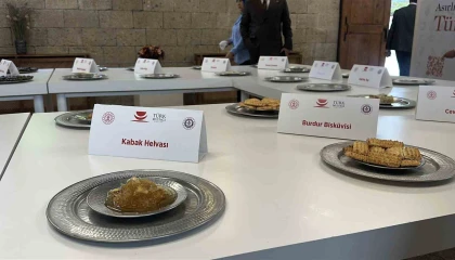 Burdurda Türk Mutfağı Haftasında yöresel lezzetler tanıtıldı