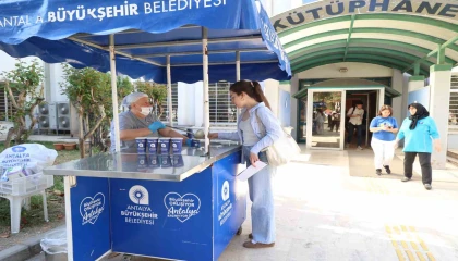 Büyükşehirden üniversite öğrencilerine final haftası boyunca sıcak çorba ikramı