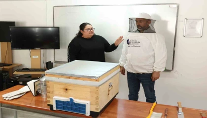 Büyükşehirin arıcılık kurslarına yoğun ilgi