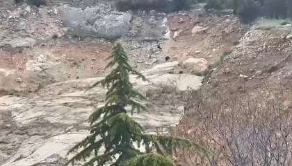 Eğirdirde tırmandıkları kayalıklarda mahsur kalan çocuklar kurtarıldı