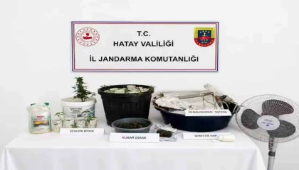 Evine iklimlendirme sistemi kuran uyuşturucu taciri yakayı ele verdi