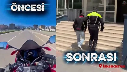 Hatay'da 177 kilometre hız yapan sürücüye 55 bin TL ceza