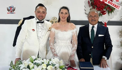 HATİAB BAŞKANI İBRAHİM GÜDER’İN YEĞENİ DÜNYAEVİNE GİRDİ