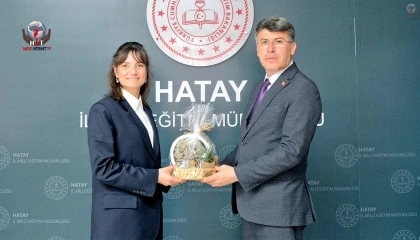 İL MÜDÜRÜ TÜYSÜZ, MEB HEYETİNİ AĞIRLADI