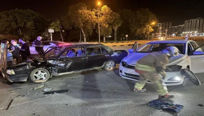 İskenderunda trafik kazası :1 yaralı