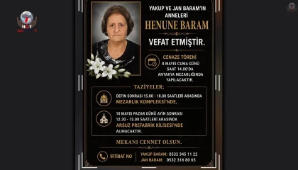 JAN BARAM’IN ANNE ACISI: HENUNE BARAM HAYATINI KAYBETTİ